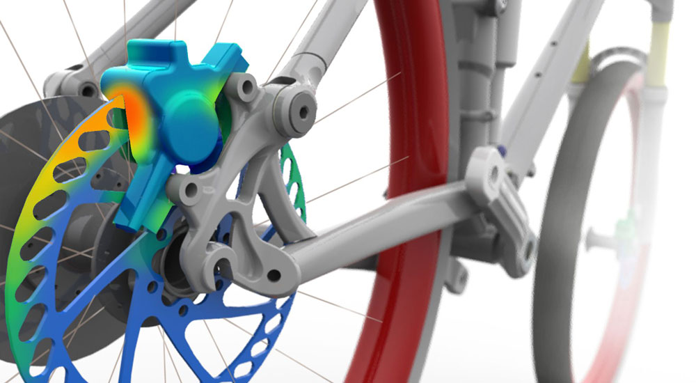 SolidWorks simulation trek bike simulation