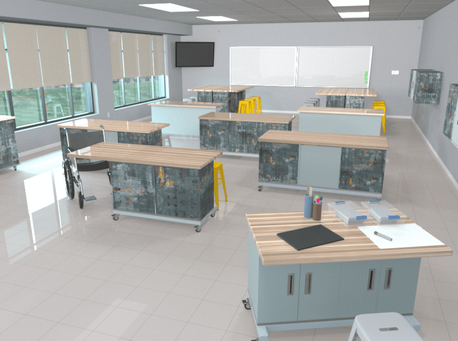 Chameleon Classroom System school furniture