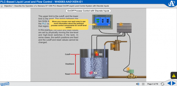 Amatrol PLC Siemens 1200 eLearning Sample