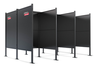 Lincoln Electric weld booths