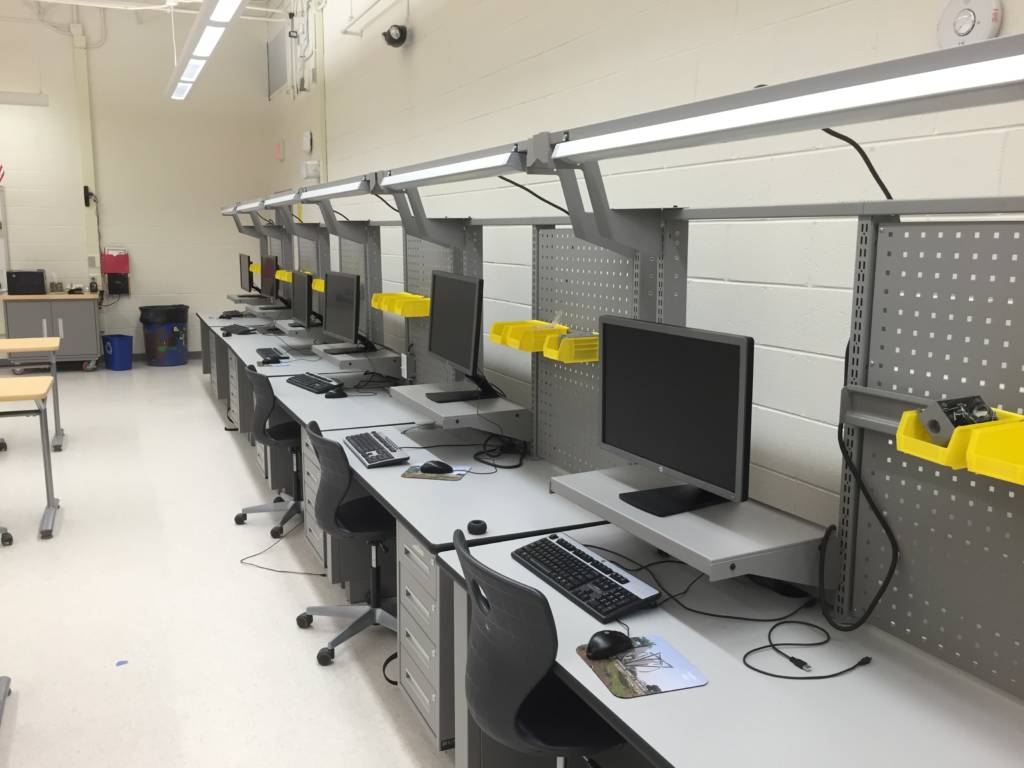 Thomas Jefferson High School robotics lab