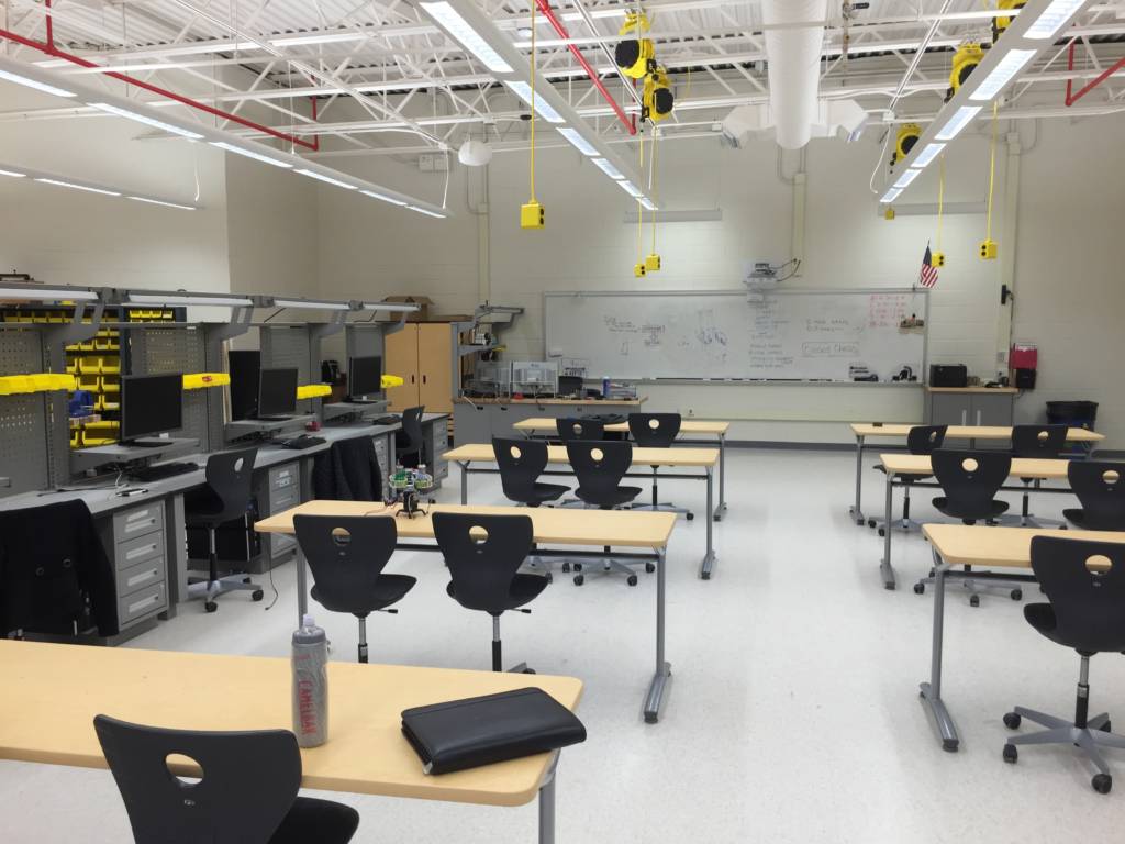 Thomas Jefferson High School robotics lab