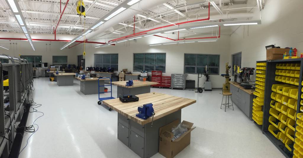 Thomas Jefferson High School robotics lab