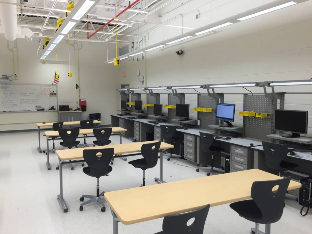 Thomas Jefferson High School robotics lab