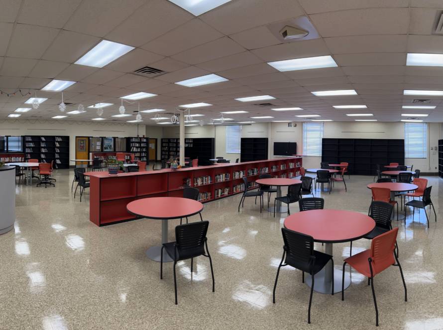 Crossland High School media center