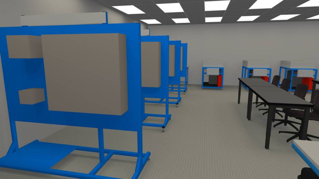 NVCC Loudoun Trainer Room Render 2 Loudoun campus Trainer Room rendering
