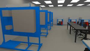 Loudoun campus Trainer Room rendering