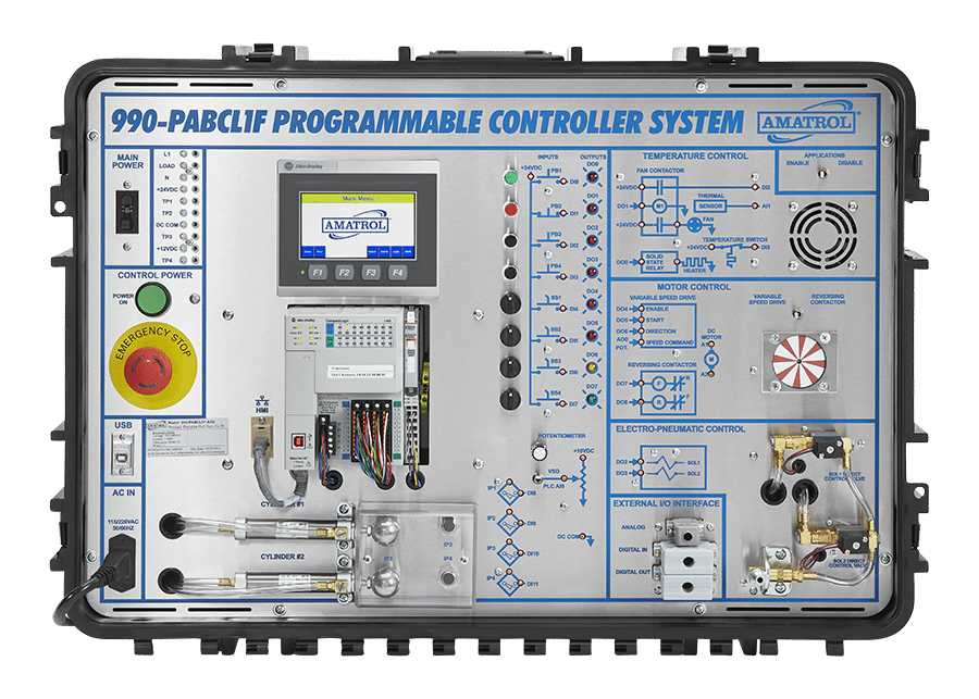 990-PABCL1F Portable PLC Troubleshooting Training System | AB CompactLogix