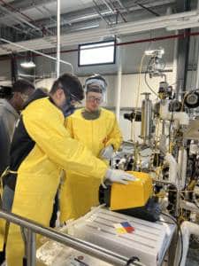 Greene County Public Schools Manufacturing CTE Program field trip