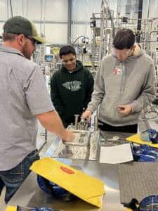 Greene County Public Schools Manufacturing CTE Program field trip