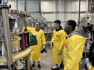 Greene County Public Schools Manufacturing CTE Program field trip