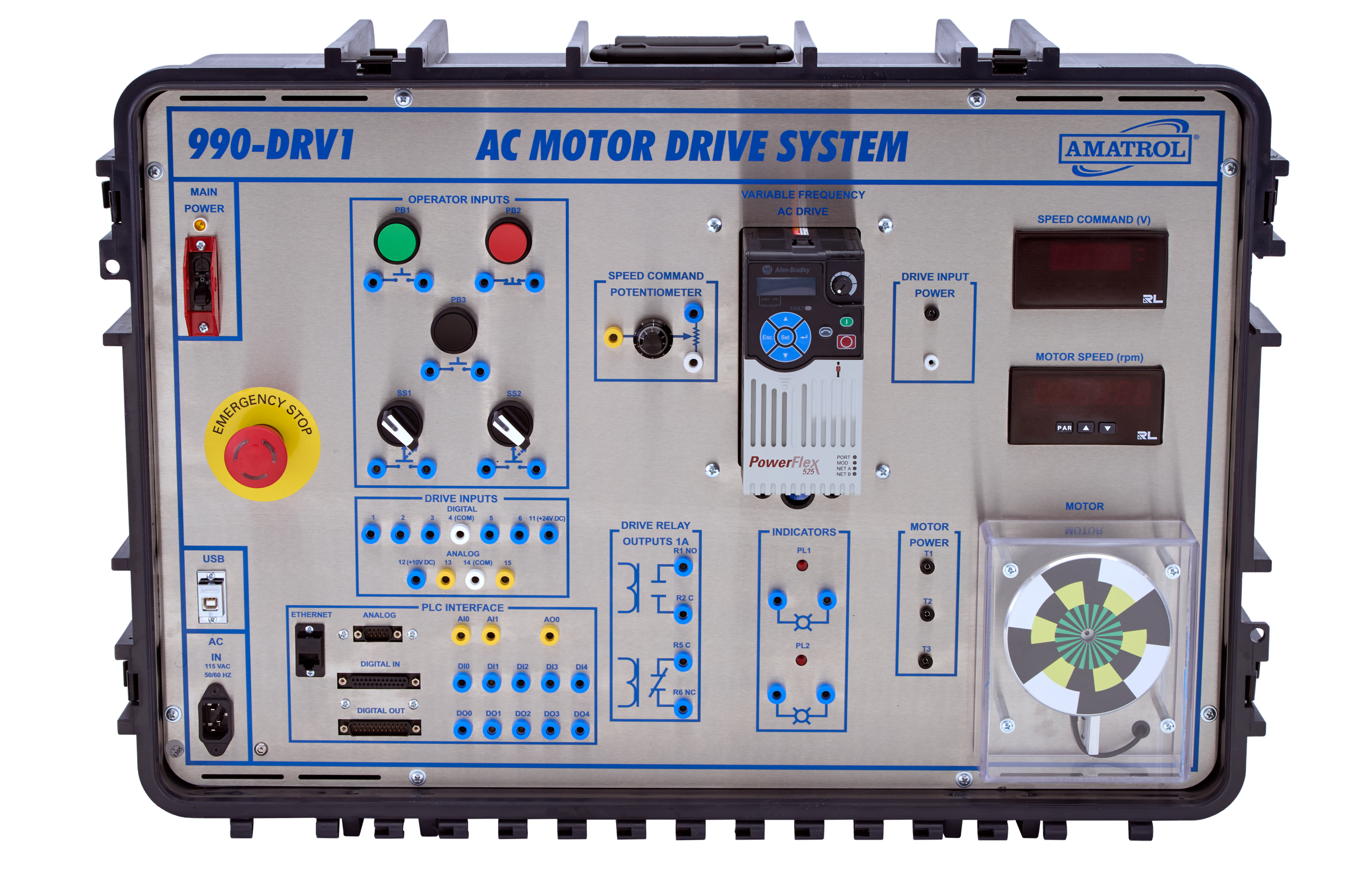 Portable AC Variable Frequency Drives Troubleshooting Learning System ...