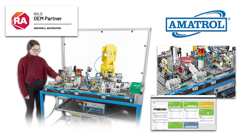 Smart Factory Tabletop Mechatronics Training System